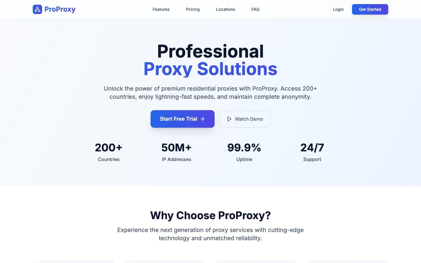 Proxy Dashboard